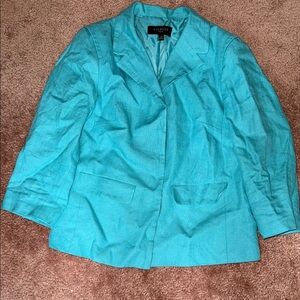 Talbots Vibrant Blue Blazer